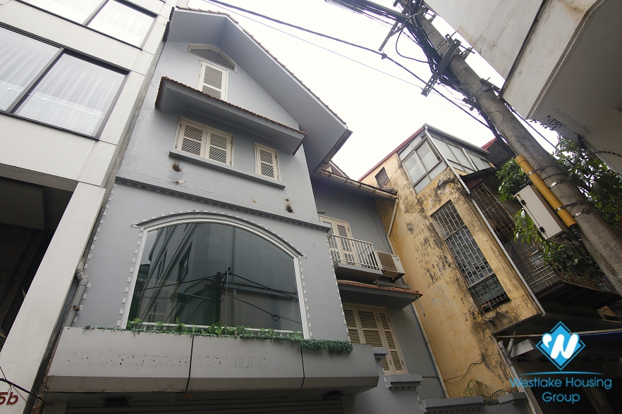 A Bright Spacious 4th floor house for rent in Ba Dinh 